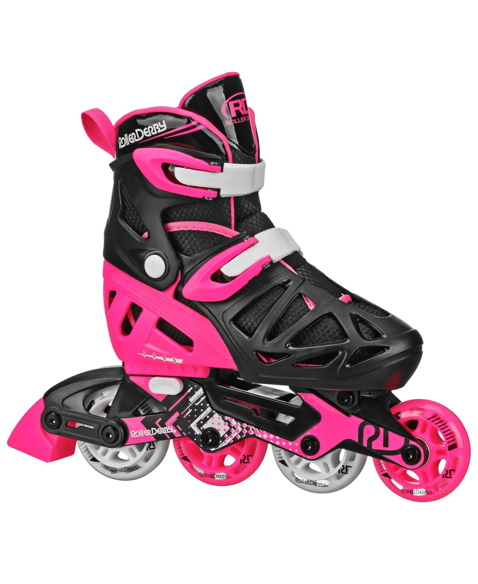 Роликовые коньки Roller Derby Tracer Girl's, регулируемые, Small