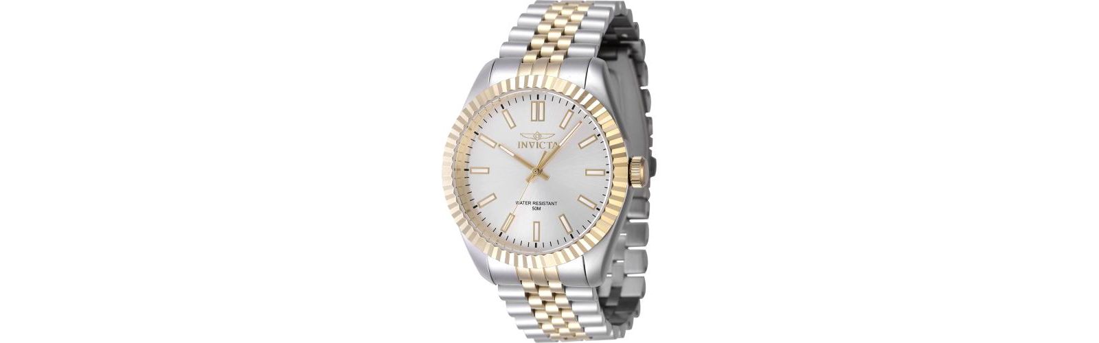 Часы Invicta Men's 47484 Specialty Quartz 3 Hand Silver Dial