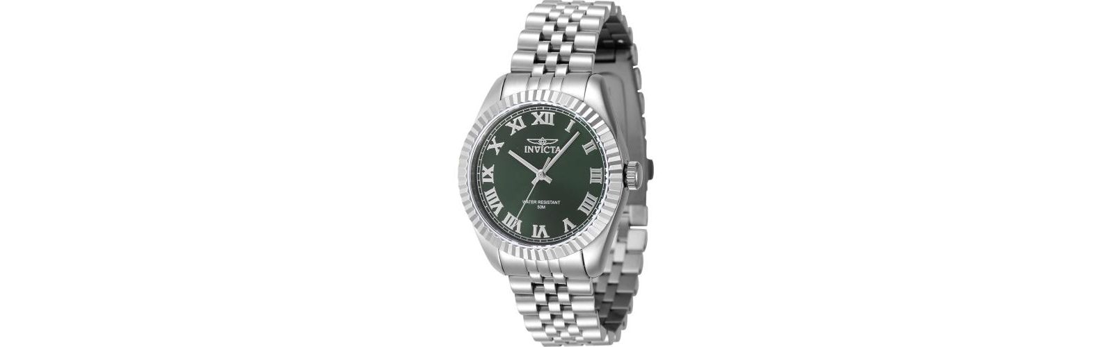 Женские часы Invicta 47410 Specialty Quartz с зеленым циферблатом