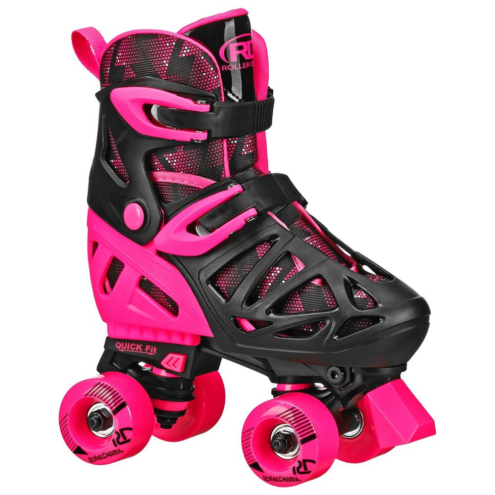 Roller Derby Trac Star детские регулируемые роликовые коньки Large (3-6)