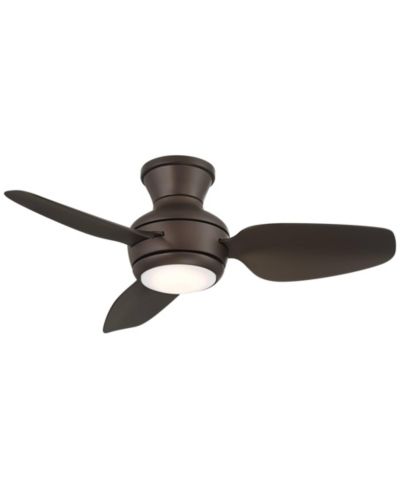 Потолочный вентилятор Casa Vieja 36" Whirl Modern Indoor Outdoor LED Light Remote Control Emperial Bronze Finish