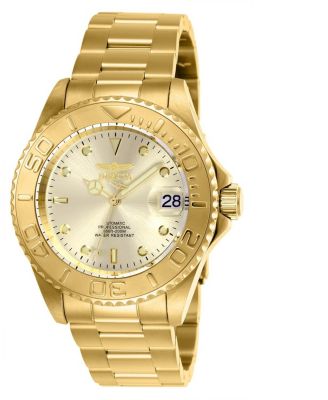 Invicta Men's 9010OB Pro Diver Automatic 3 Hand Champagne Dial Watch