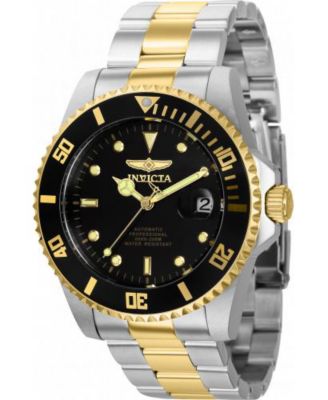 Invicta Men's 36973 Pro Diver Automatic 3 Hand Black Dial Watch