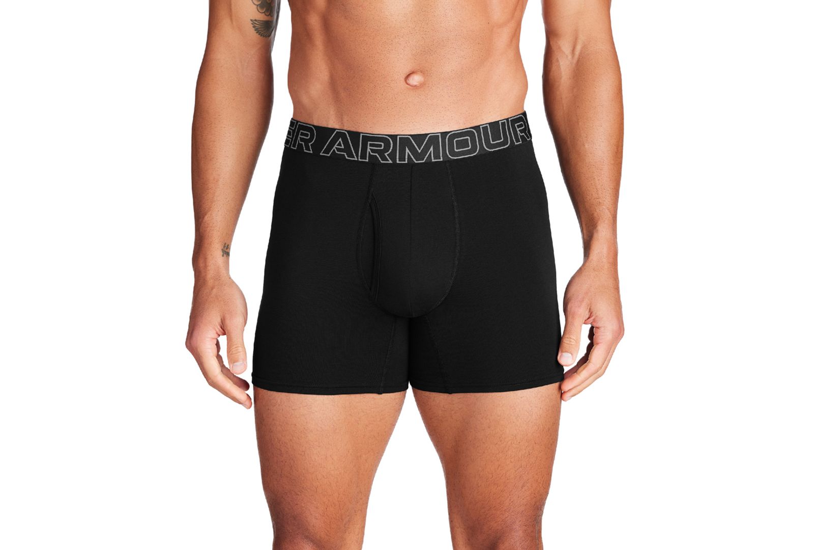 Under Armour Men's Performance Solid 6" Boxer Briefs - 3-pack