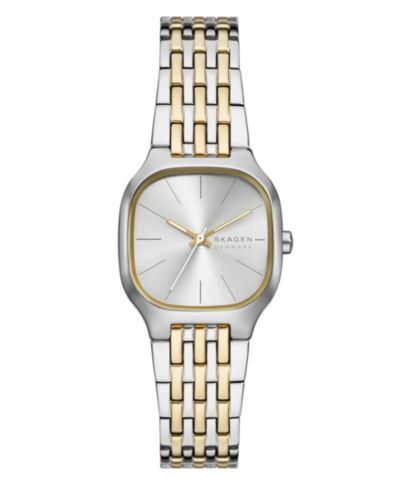 Skagen Women's Mellem Lille Quartz Three-Hand Two-Tone Stainless Steel Watch, 28mm