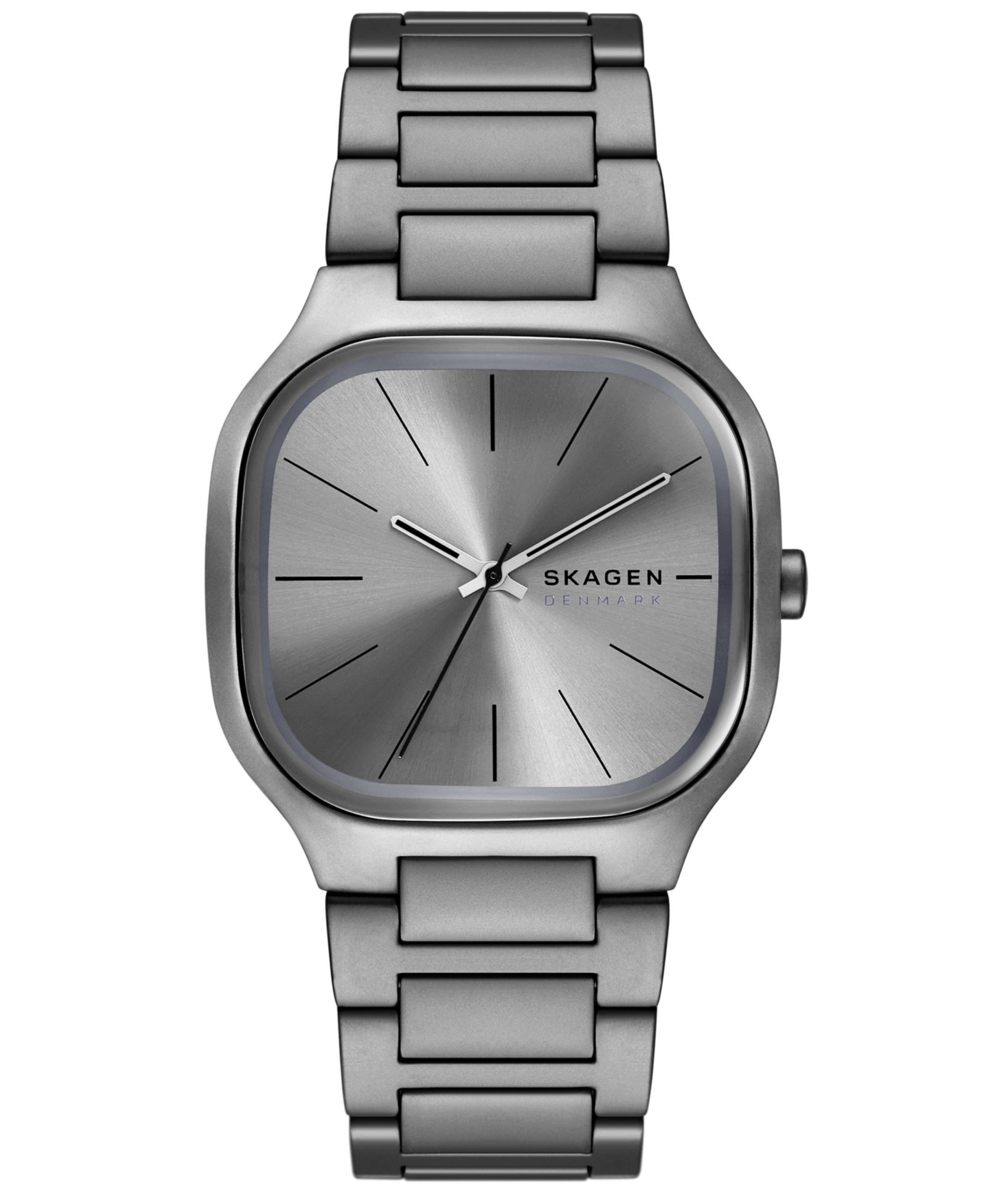 Skagen Men's Mellem Quartz Three-Hand Gray Stainless Steel Watch, 40mm