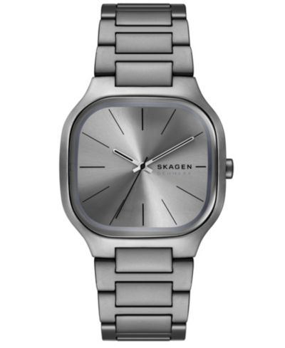 Часы Skagen Men's Mellem Quartz Gray Stainless Steel, 40mm