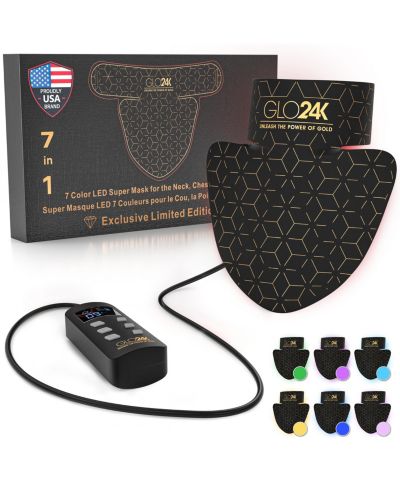 Светодиодная маска для шеи, груди и декольте 7 Color LED Super Mask