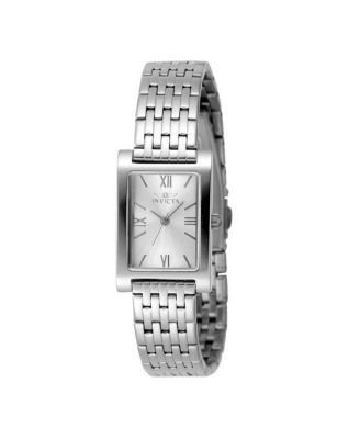 Invicta Women's 48146 Angel Quartz 3 Hand Silver Dial Watch