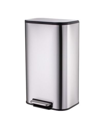 GAOMON Kitchen Trash Can, Stainless Steel 50 Liter / 13 Gallon Garbage Can