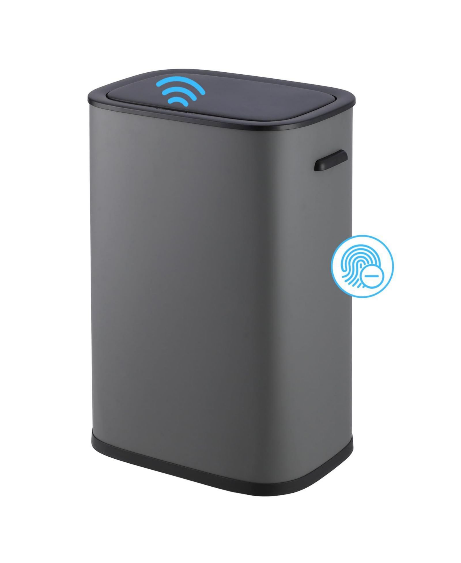 GAOMON Automatic Trash Can with Lid,13 Gallon Smart Trash Can, 50L Motion Sensor Trash Can
