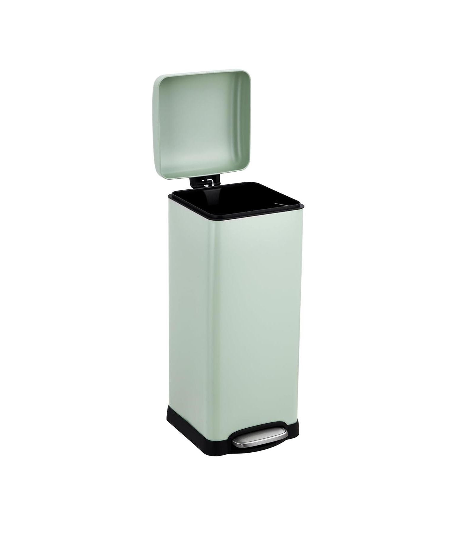 GAOMON 8 Gallon (30L) Step Trash Can, Stainless Steel Bathroom Garbage Can