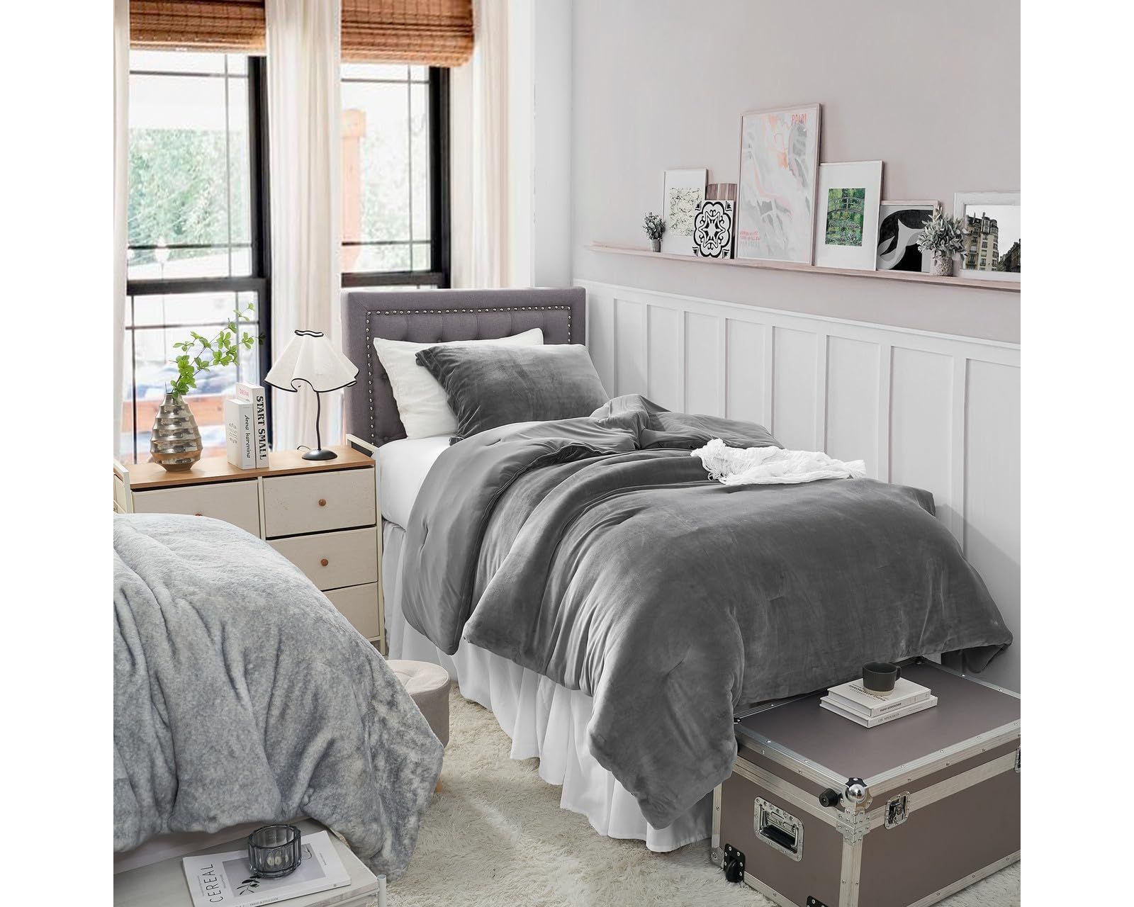 Комплект покрывал Coma Inducer Better Than Anesthesia Oversized, Smoked Pearl, Beige/Khaki