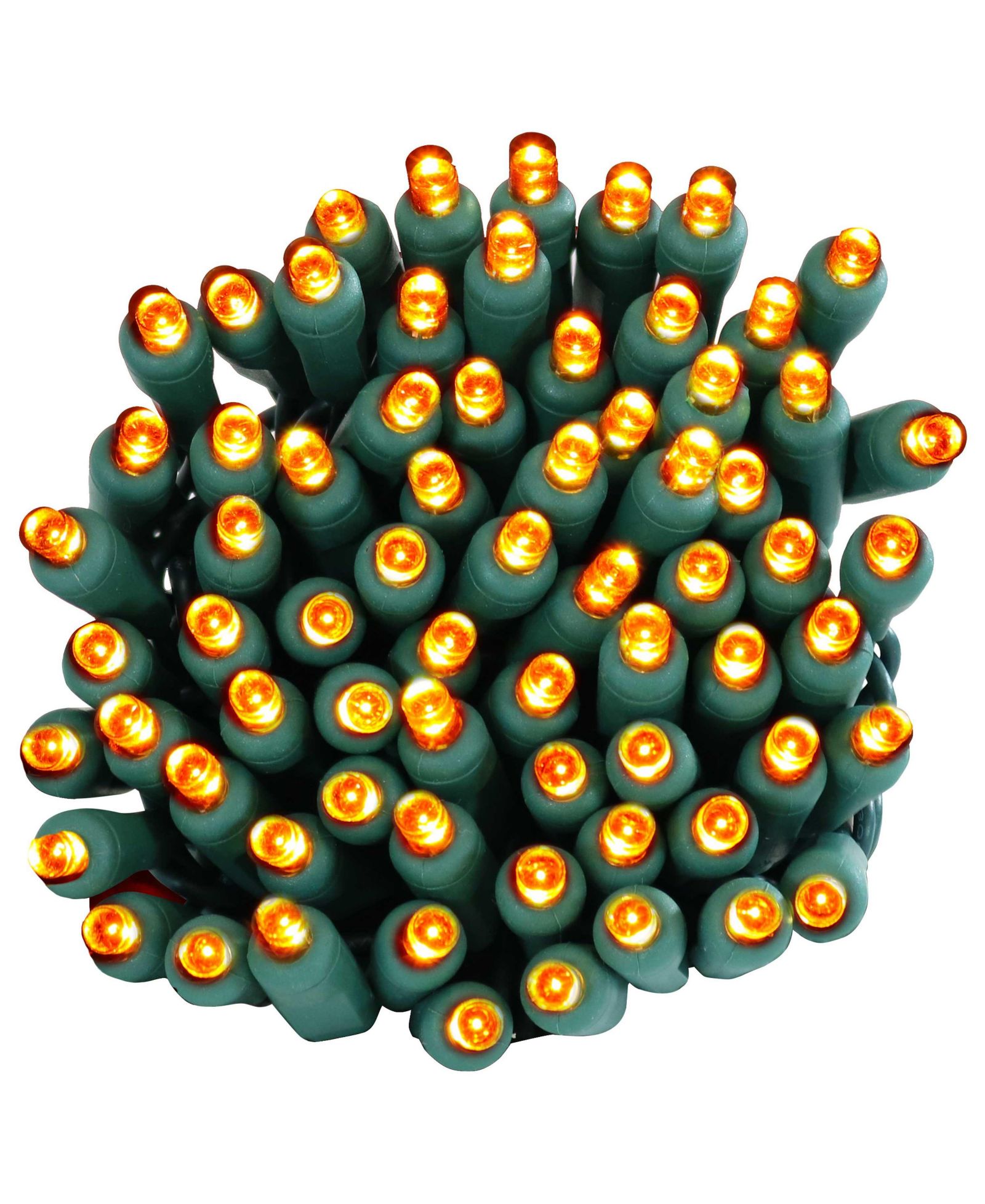 Sunnydaze Decor 70-LED Christmas String Lights - 5mm Wide Angle Style Bulbs - 22-Foot Lighted Length - Indoor/Outdoor - Multi