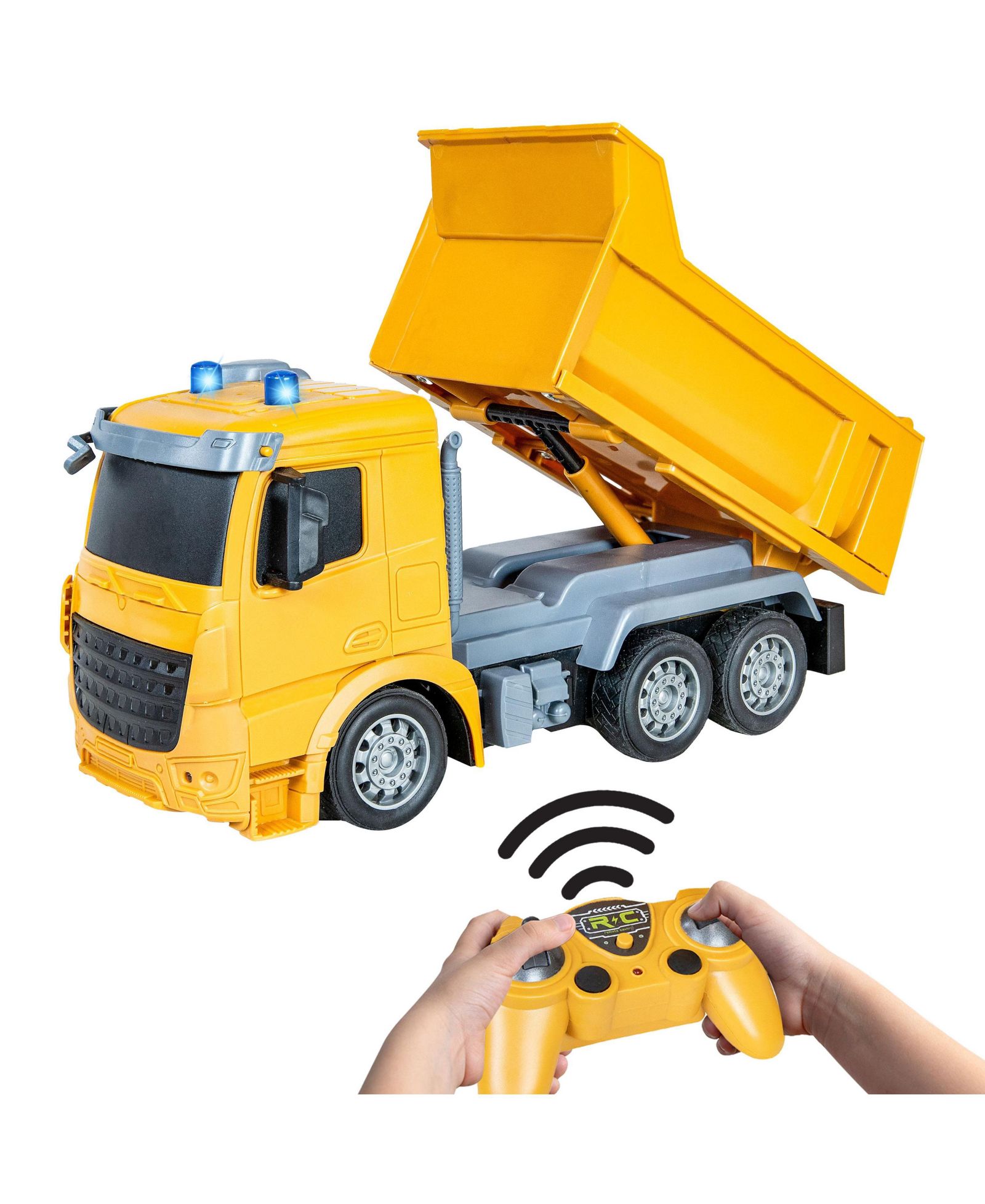 Дистанционно управляемый грузовик Dump and Drive - масштаб 1:20