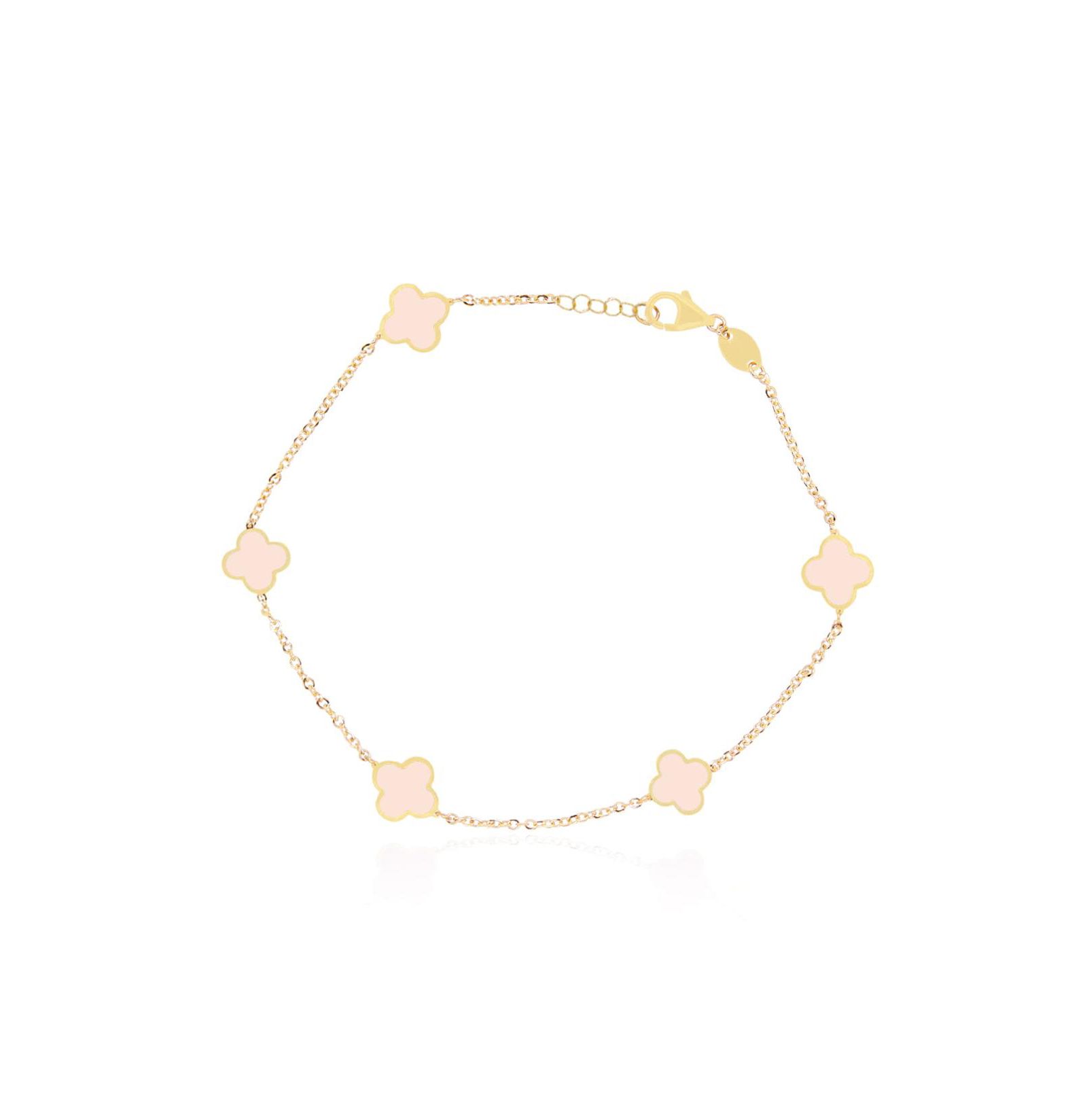 Браслет The Lovery Mini Pearl Clover