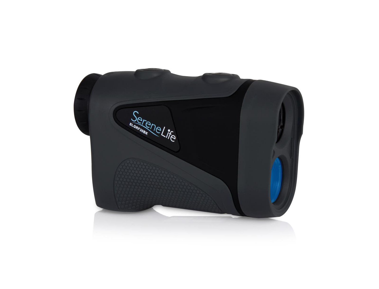 SereneLife Golf Laser Range Finder Monocular with Pin-Seeking Mode, Black