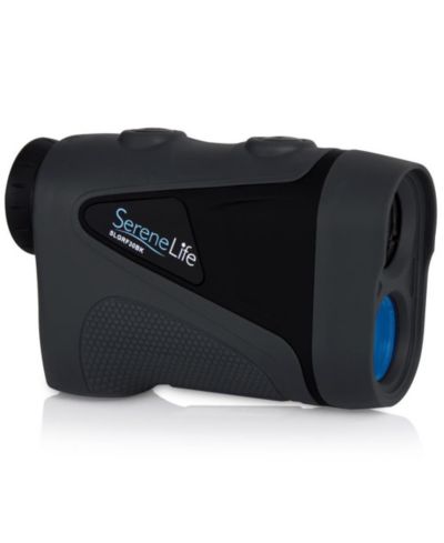 SereneLife Golf Laser Range Finder Monocular with Pin-Seeking Mode, Black