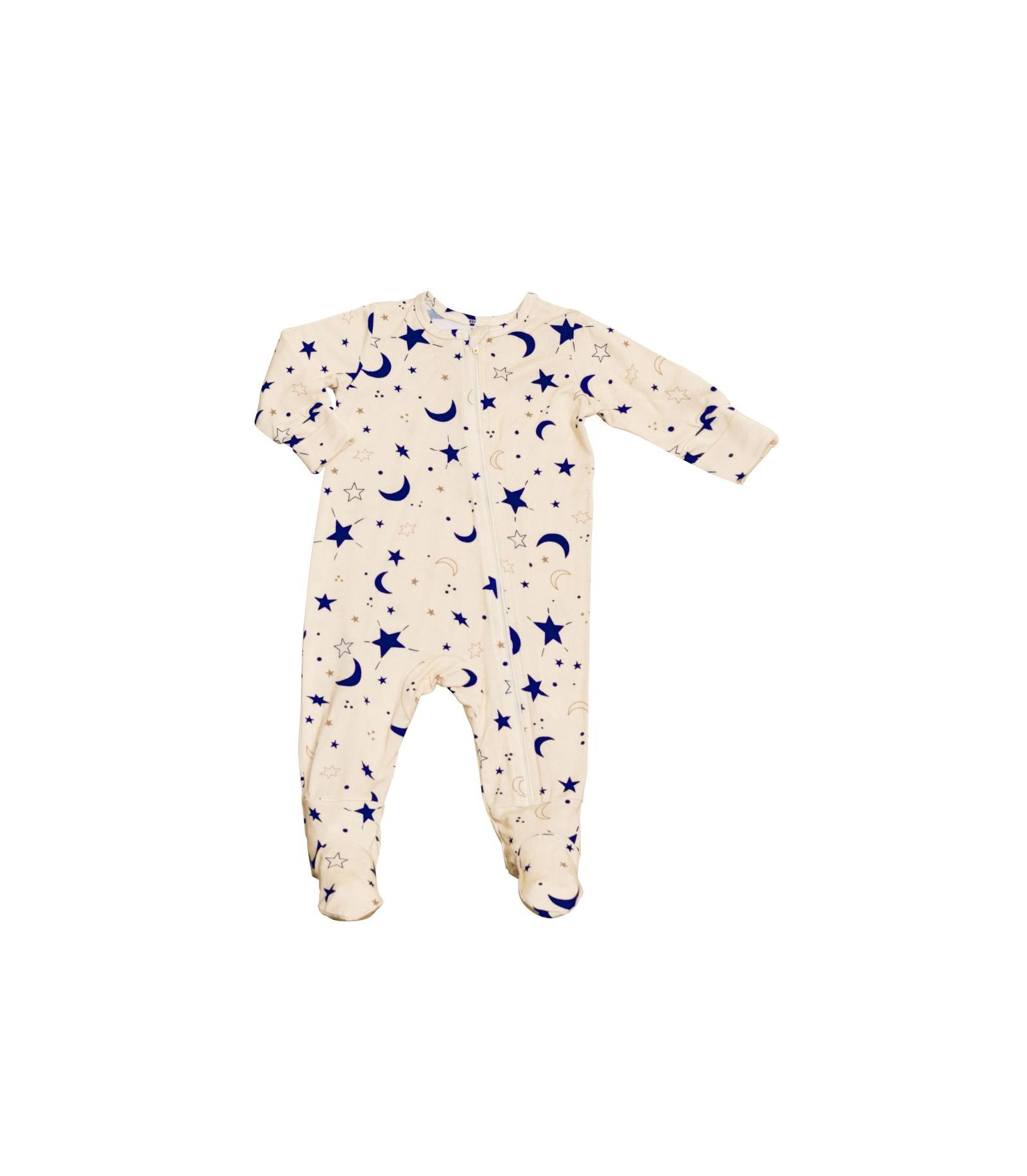 Детский комбинезон Everly Grey Baby Grey серого цвета с длинными рукавами