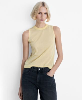 Женский трикотажный топ Mango Sleeveless