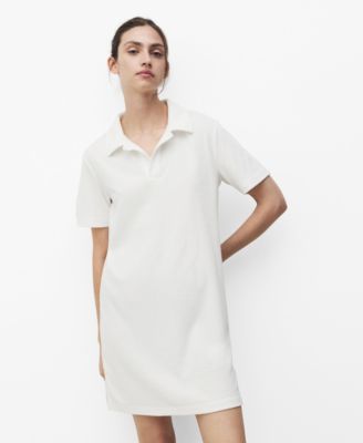 Женская ночная сорочка Mango Terry Cotton Dress