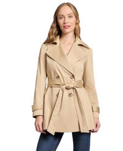 Пальто Jones New York Women's Trench Double Breasted Collared