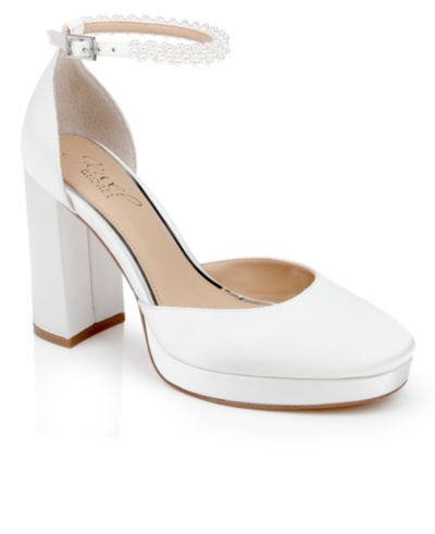 Женские туфли на устойчивом каблуке Jewel Badgley Mischka Noble Bridal