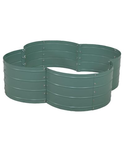Приподнятая садовая грядка Sunnydaze Decor 4-Leaf Clover