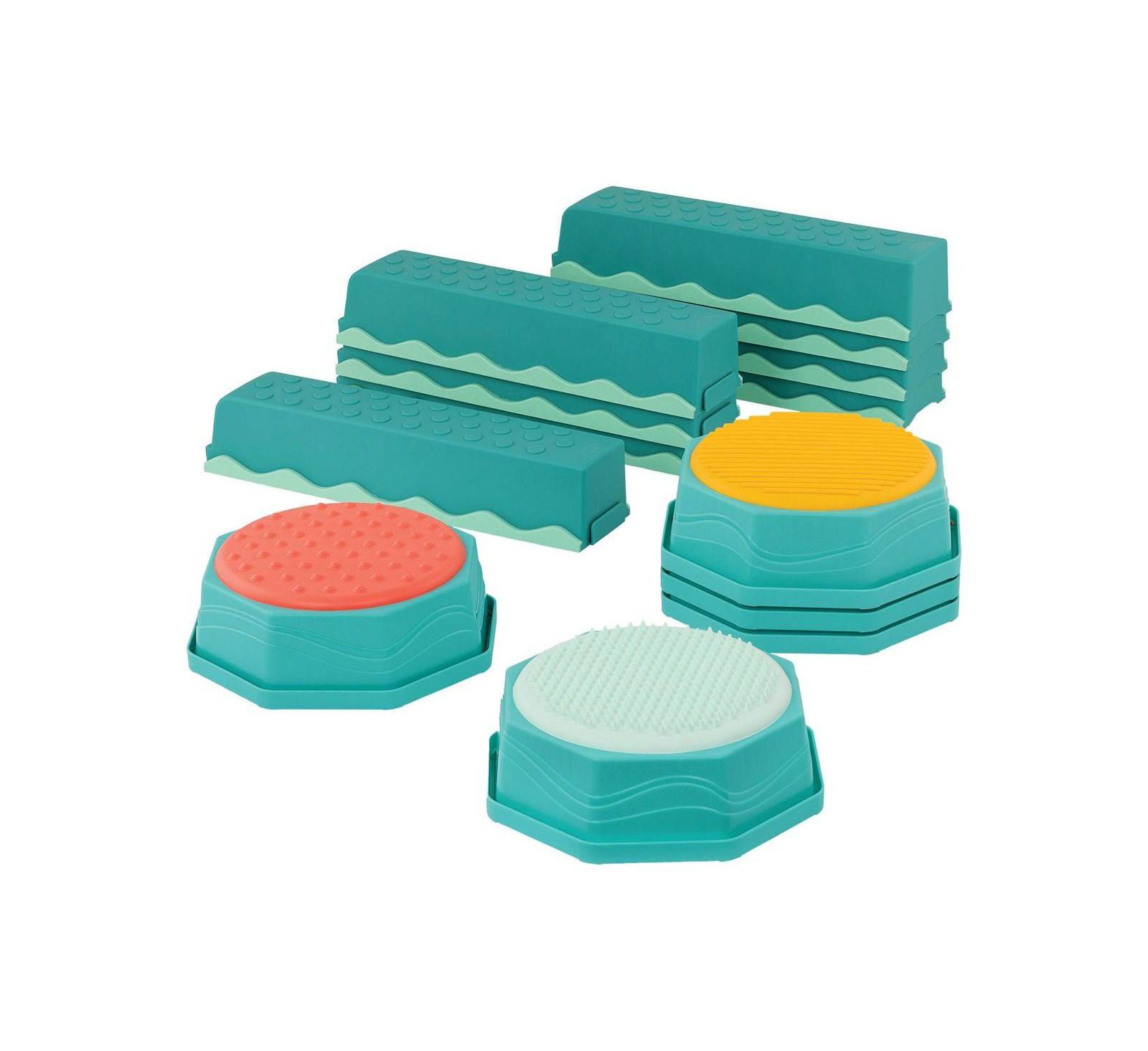 Battat Balancing Beams and Stepping Stones Sensory 13-Piece Set, Ages 3+