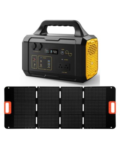 Портативная электростанция Mondawe 1000W с солнечной панелью 200W