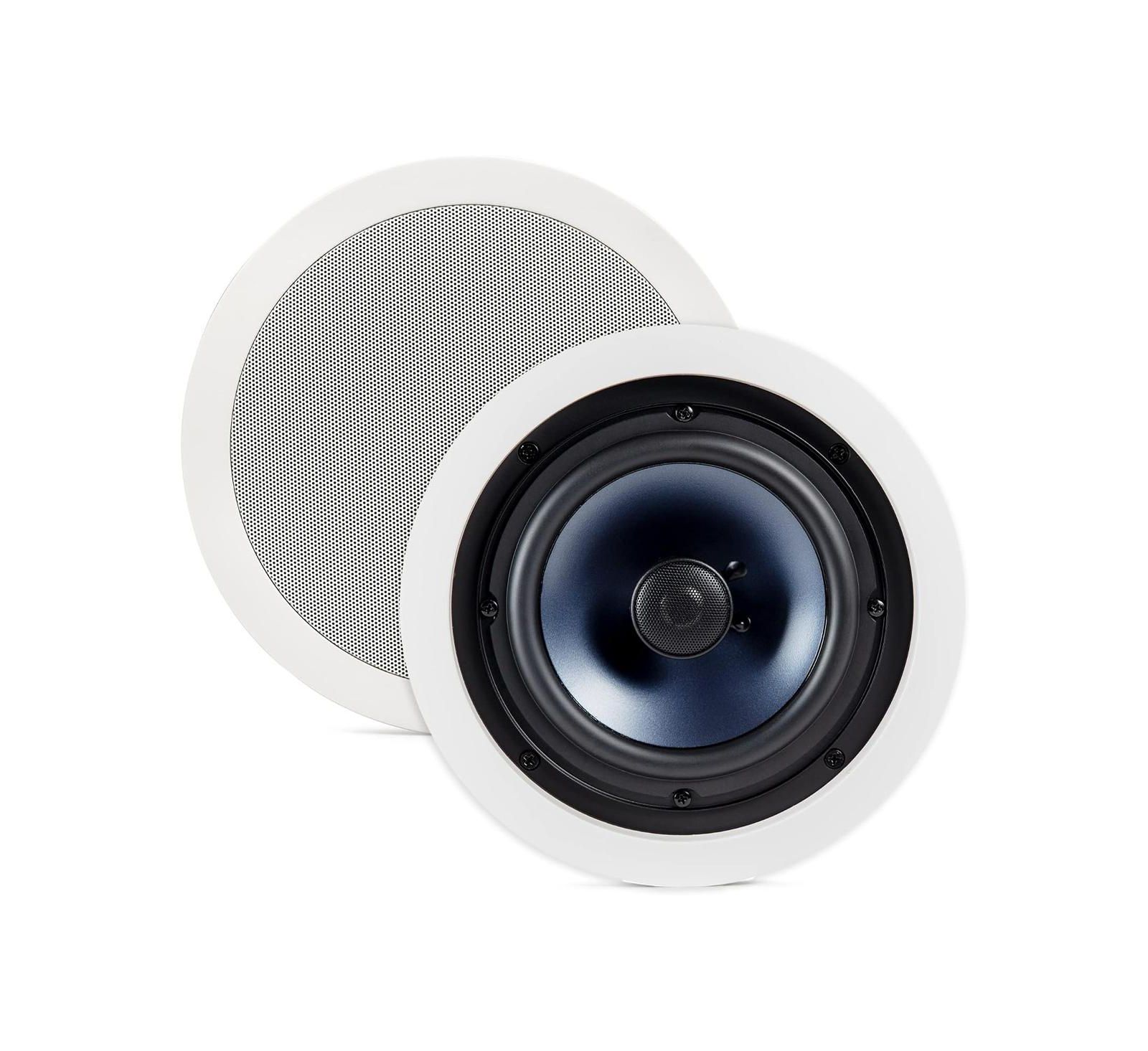 Polk Audio RC60i 6-Inch 2-Way In-Ceiling Dolby Atmos Compatible Speakers, Pair