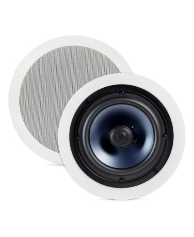 Polk Audio RC60i 6-Inch 2-Way In-Ceiling Dolby Atmos Compatible Speakers, Pair