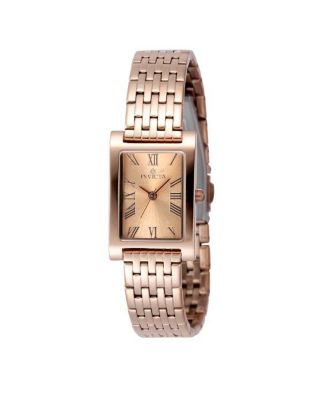 Invicta женские часы Angel Quartz 3 Hand, розовое золото, циферблат