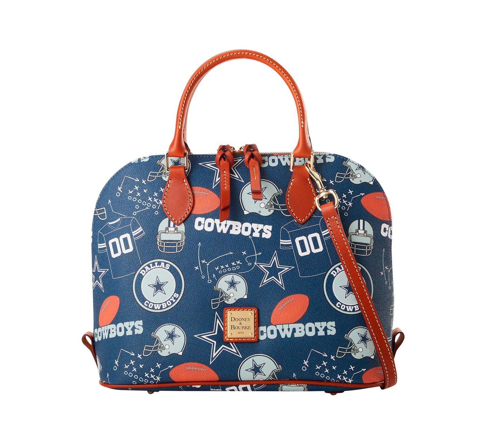 Сумка Dooney & Bourke Dallas Cowboys Game Day Zip Satchel