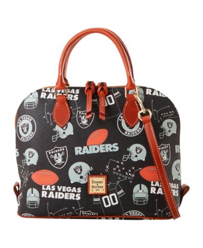 Сумка Dooney & Bourke Las Vegas Raiders Game Day Zip Satchel