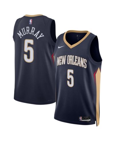 Nike Men's and Women's Dejounte Murray Navy New Orleans Pelicans 2024 Offseason Addition Nike Swingman Jersey