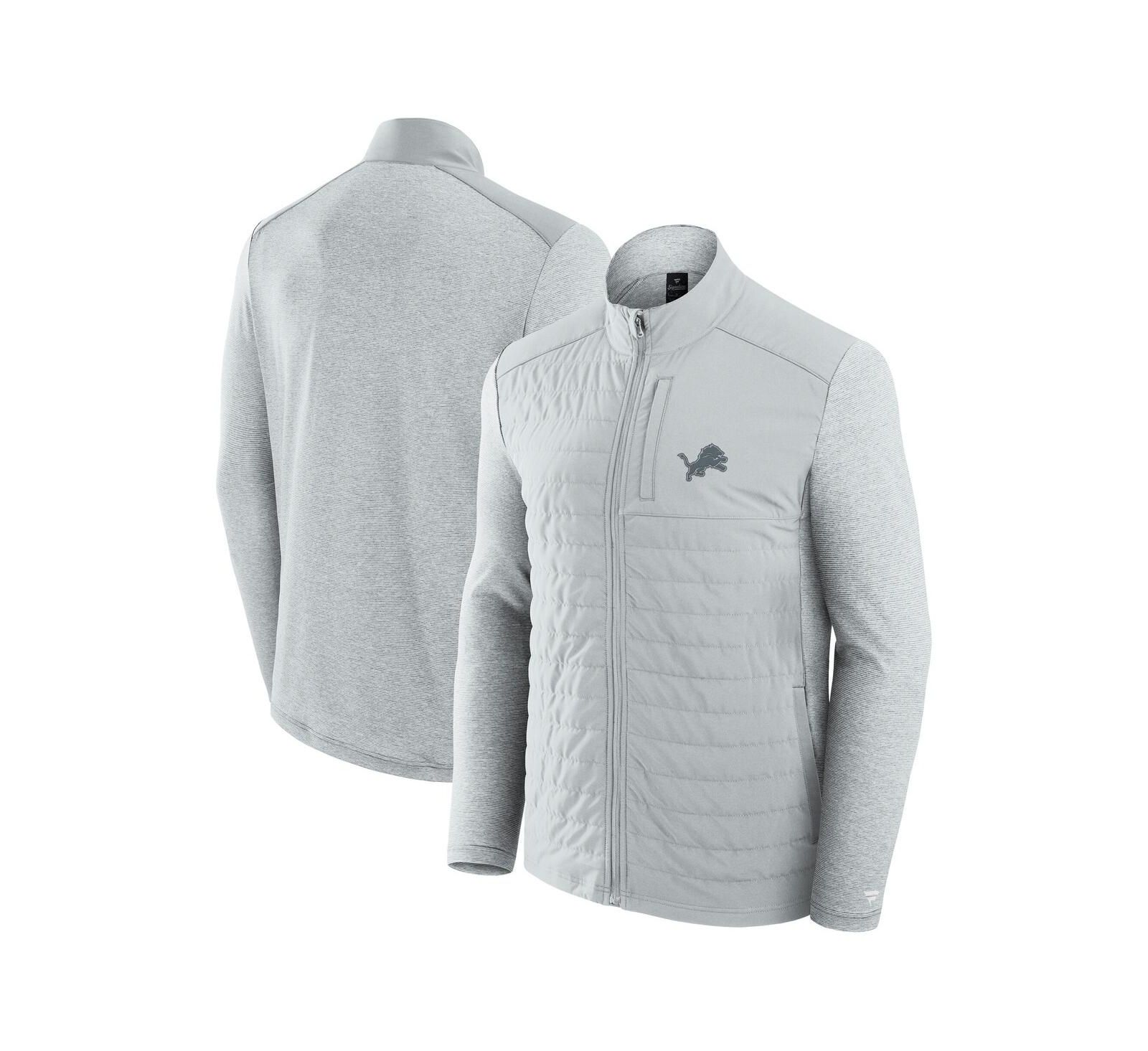 Куртка Fanatics Detroit Lions Front Office Tonal Full-Zip Мужская и Женская