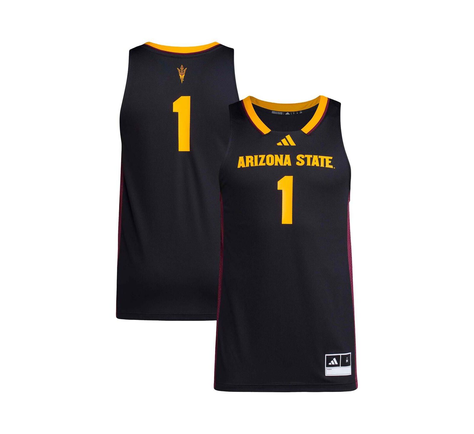 Мужская джерси Adidas Black Arizona State Sun Devils Replica Swingman