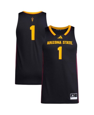 Мужская джерси Adidas Black Arizona State Sun Devils Replica Swingman
