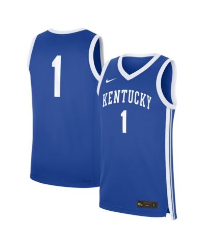 Мужская реплика джерси Nike 1 Royal Kentucky Wildcats Road
