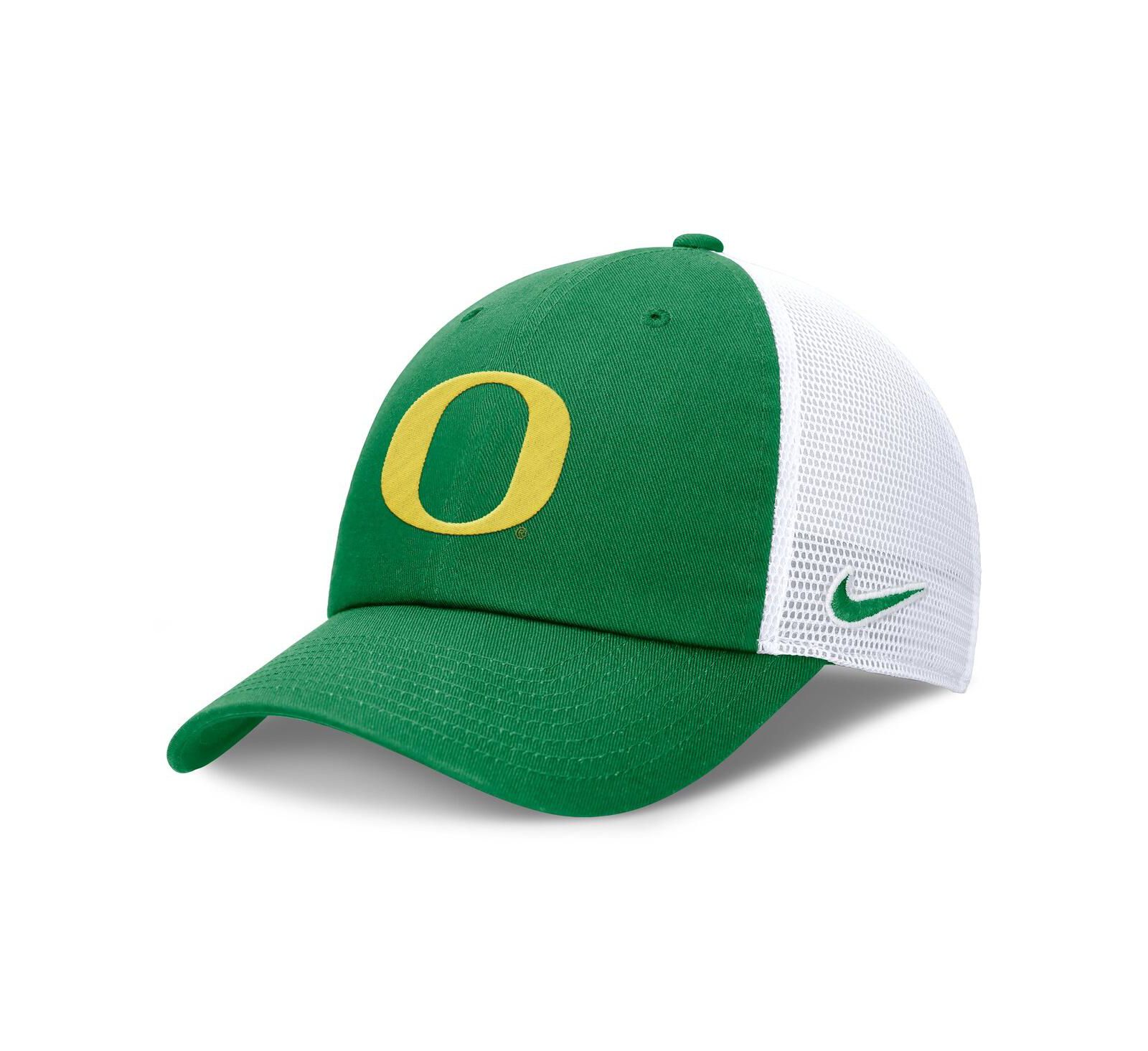 Nike Men's Green/White Oregon Ducks Club Trucker Adjustable Hat