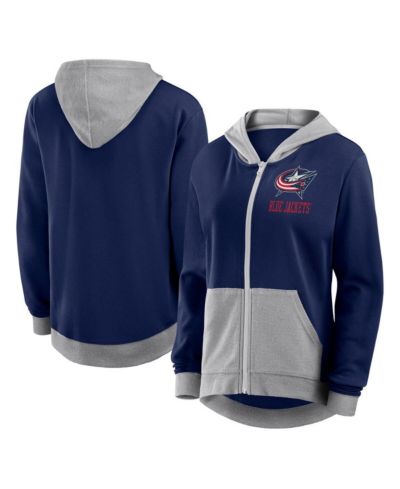 Женское худи Logo Athletic Columbus Blue Jackets
