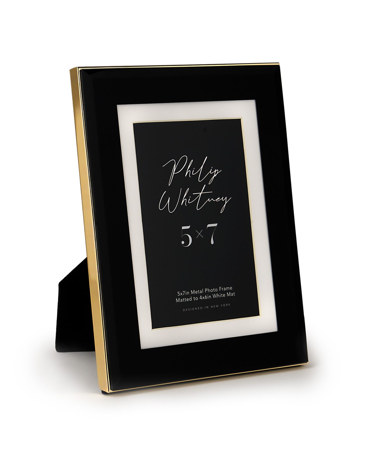 Philip Whitney Vera Metal Picture Frame, 5" x 7"