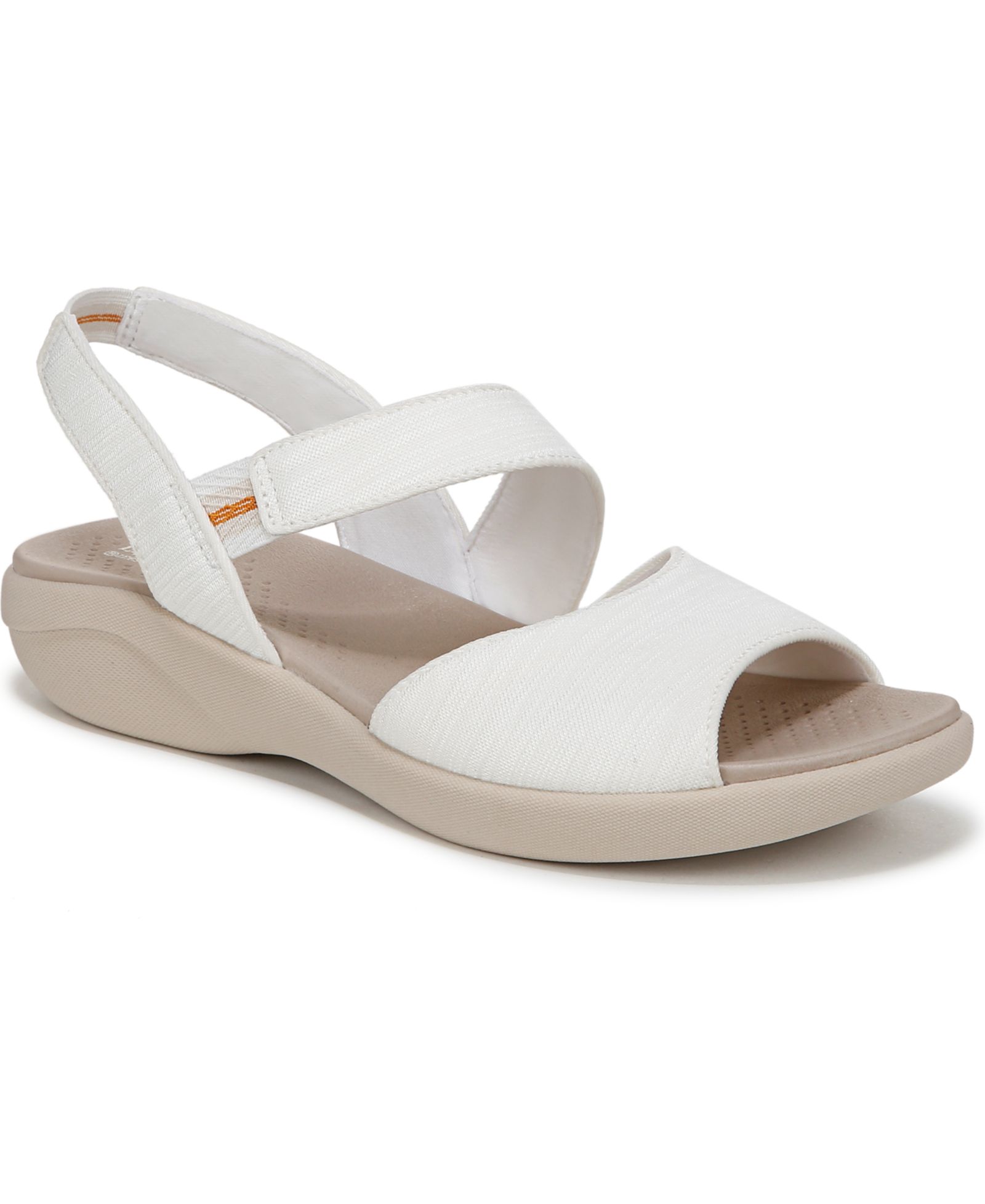 LifeStride Women's Cheerful Washable Peep Toe Slingback Sandals