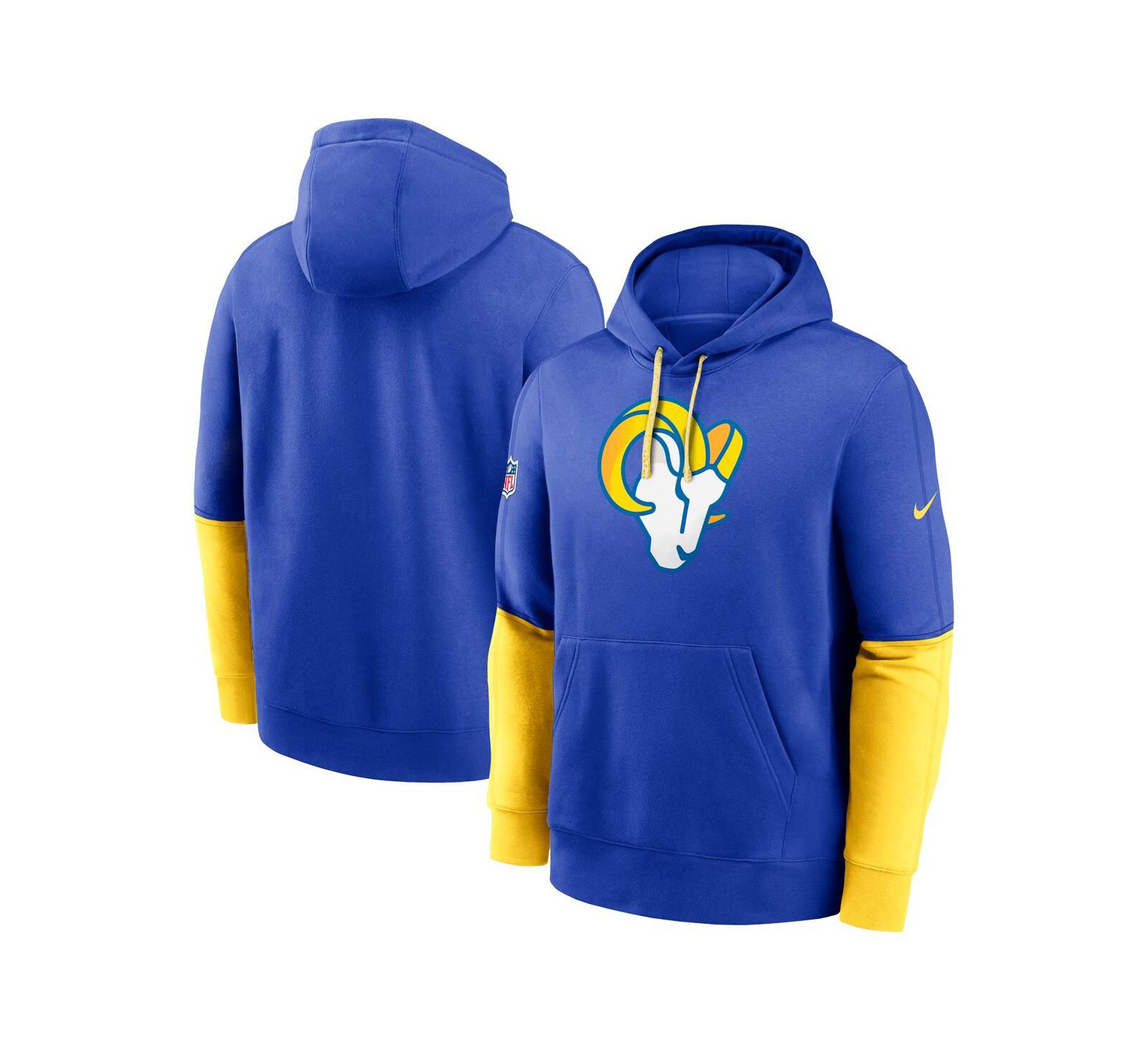 Nike худи Nike Men's Royal Los Angeles Rams 2024 Sideline Club