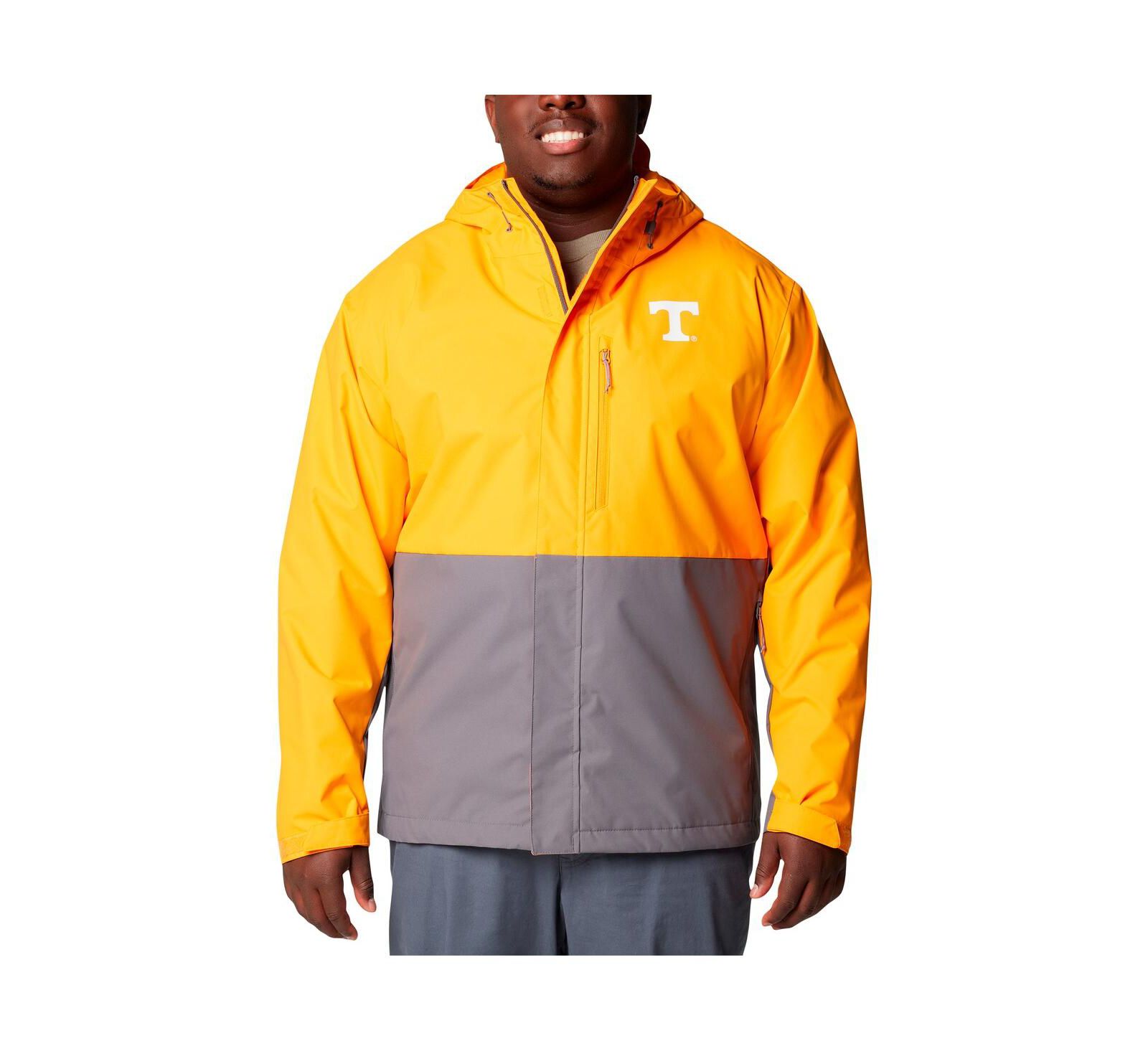 Мужская куртка Columbia Ohio State Buckeyes Omni-Tech с полной молнией, Big & Tall