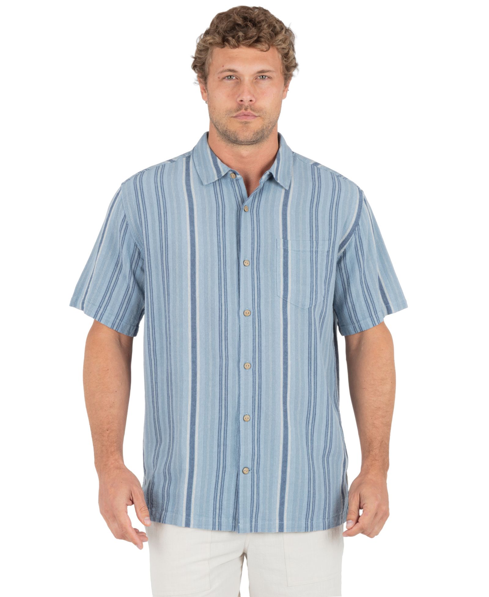 Мужская рубашка Hurley Oceanside Stripe