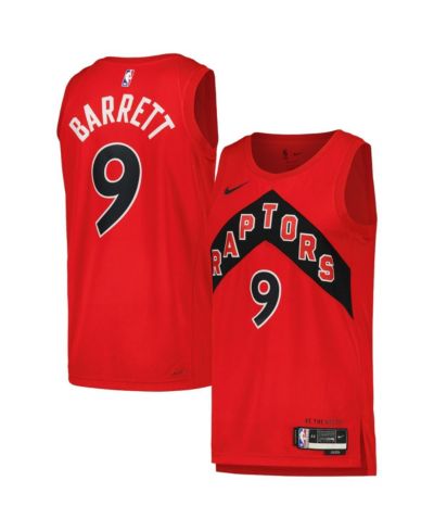 Nike Men's and Women's RJ Barrett Red Toronto Raptors Swingman Player Jersey - Icon Edition