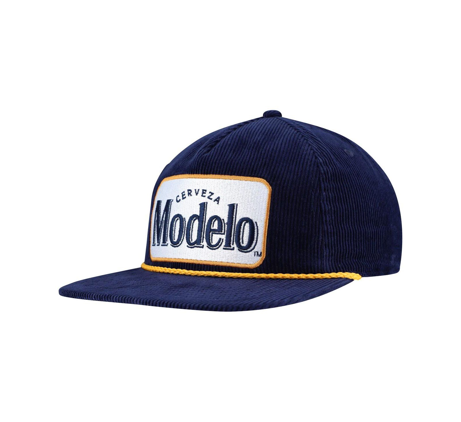 Мужская кепка Lids Modelo Corduroy Rope Golf Snapback темно-синяя