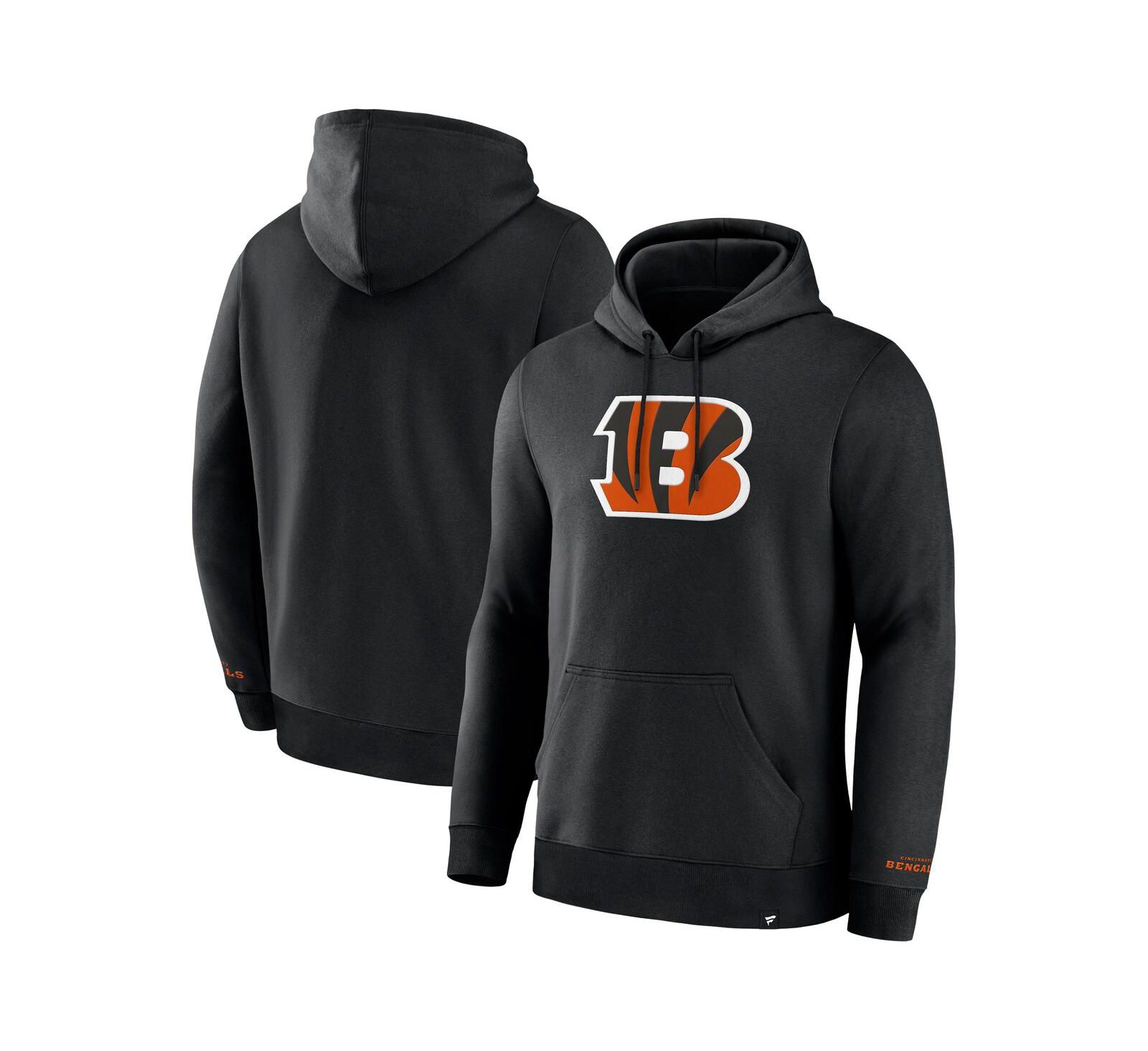 Мужское худи Fanatics Black Cincinnati Bengals Legacy Fleece